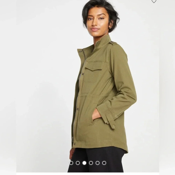 NWT Vineyard Stretch Cotton Twill Jacket - Ivy - Picture 1 of 5